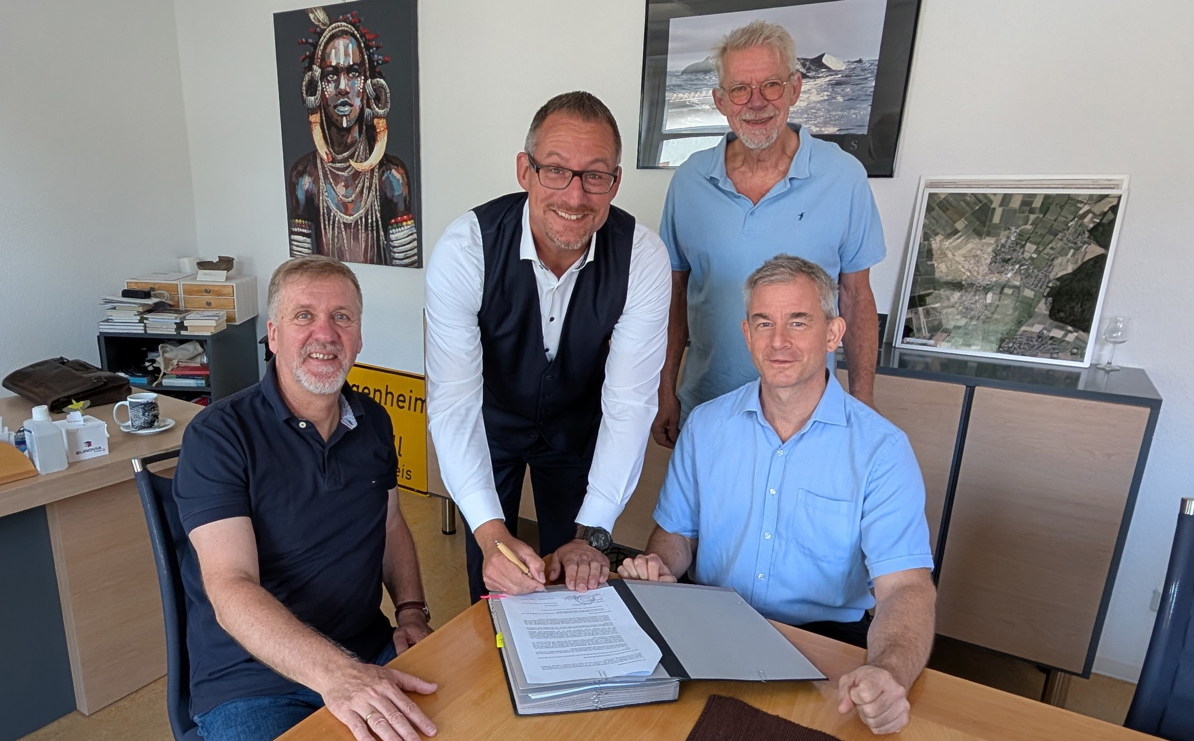 Gemeinde Echzell und Oberhessen-Gas unterzeichnen neuen Gaskonzessionsvertrag