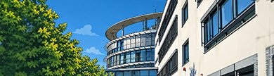 Unternehmensgebäude der Oberhessen-Gas in Friedberg